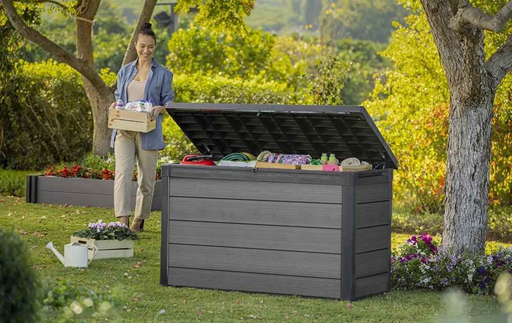 200 Gallon Deck Box - Grey
