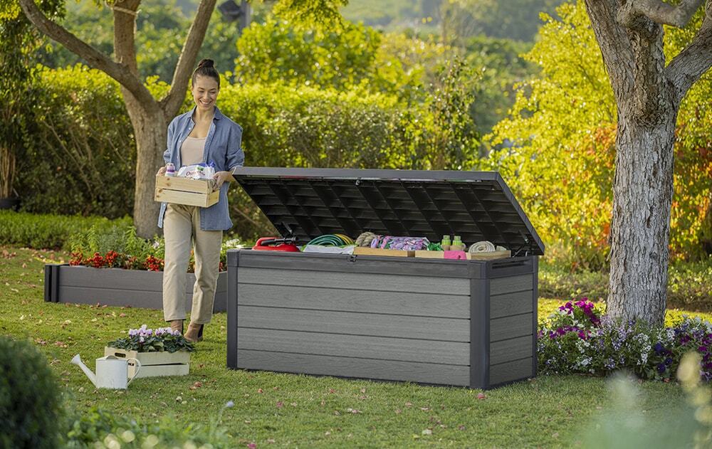 150 Gallon Deck Box - Grey